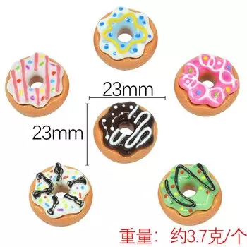 Мини-пончики из полимера MINISO