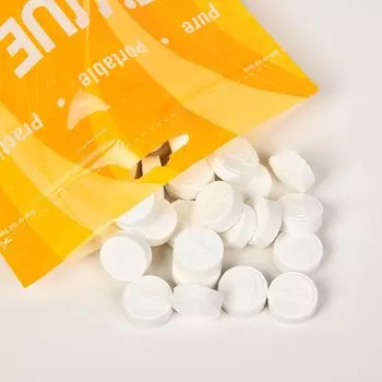 Мини прессованное полотенце из хлопка AHSNME 100 шт.