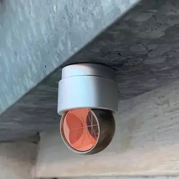 Мини-призма GEOLETO 25,4 мм с магнитным основанием