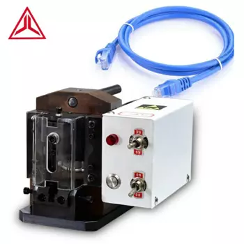Мини-разъем Cat6 Cat5 Rg45 металлический 8-контактный Ethernet автоматический Rj45 обжимной станок