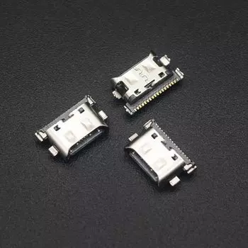 Мини-разъем USB-C 18pin для Samsung Galaxy A20, A205F, A30, A305F, A40, A50, A505F, A70 (10 шт.)
