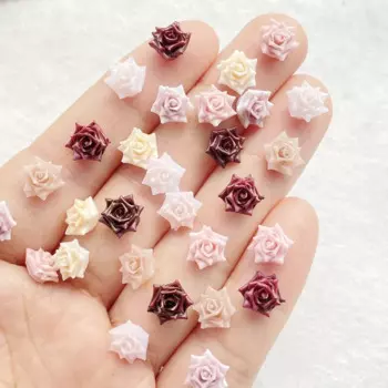 Мини-розы из ПВХ TSXJY 50/100 шт.