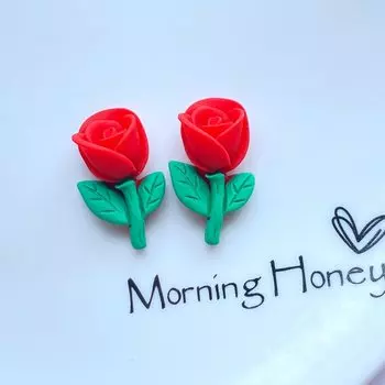 Мини-розы из смолы для декорирования TSXJY