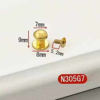 Мини-ручки Wonzeal 5 шт., античная бронза/серебро/золото