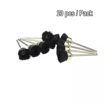 Мини-щетка для полировки ювелирных изделий, 20 шт.