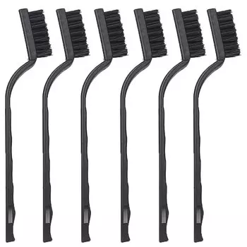 мини-щётки из латунной проволоки,6 шт