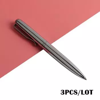 Мини шариковые ручки Genkky серебристого цвета