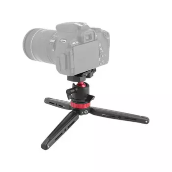 Мини-штатив HDRiG с пластиной Manfrotto QR с шариковым основанием и винтами 1/4 "-20 и быстроразъемной пластиной Arca