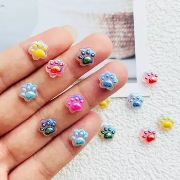 Мини-смолы для украшений MATE BIRDS 50 шт. цвет Аврора