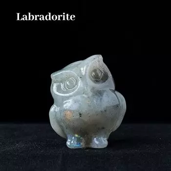 Мини-сова из камня Runyangshi