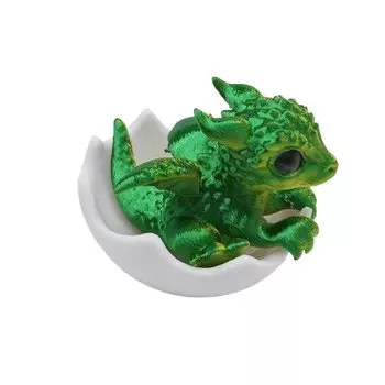 Мини статуэтка дракона из пластика WHPHous
