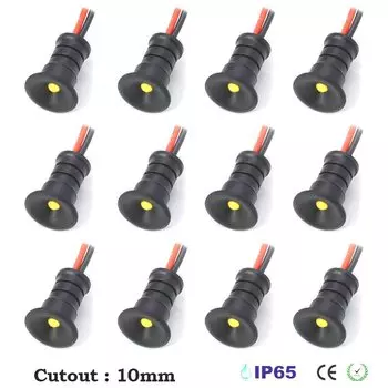 Мини светодиодный светильник KPSUN 12В 0,5 Вт
