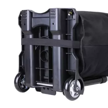 Мини-тележка из алюминиевого сплава, складная тележка, тележка для покупок, двухколесная тележка для багажа