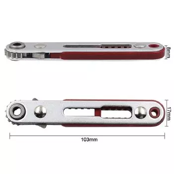 Мини-трещотка для отвертки RPXBGUCKARHG 1/4 дюйма