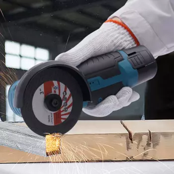 Мини-угловая шлифовальная машина, 500 Вт, 12 В