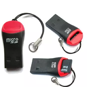 Мини USB 2,0 Micro UE TF кардридер для флэш-памяти, свисток формирователь 1 SD-ридер адаптер для ноутбука