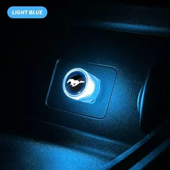 Мини-USB светодиодный автомобильный светильник, автоматический внутренний атмосферный светильник для Ford Mustang 2005 2006 2007 2008 2009 2016 GT Mach-E 2013 Escala
