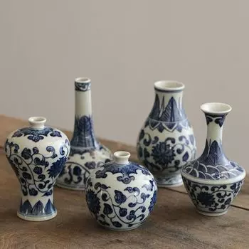 Мини ваза ручной работы Jingdezhen