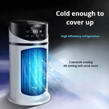 Мини-вентилятор бытовой портативный с USB-зарядкой