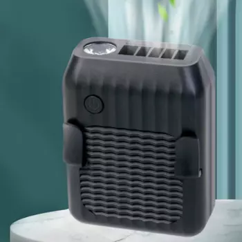 Мини-вентилятор cecotec, 4000 мАч, 3 скорости, светодиодный светодиодной подсветильник кой