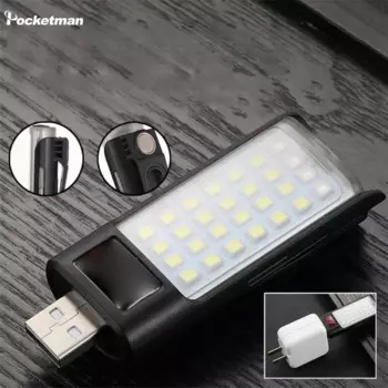 ПОКЕТМАН мини-фонарик Type-C rechargeable