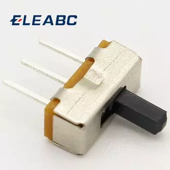 Мини-выключатель, 1-полосный 2-полосный скользящий переключатель, крепление на печатную плату SS12d00G4 # DSC0039