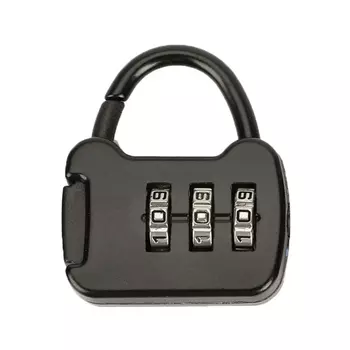 Мини-замок ANENG, цинковый сплав, 3-значный код