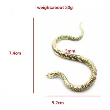 Миниатюра Змея из меди