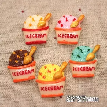 Миниатюрная еда имитация мороженого Ywbeads