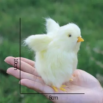 Миниатюрная фигурка цыплёнка из ПВХ