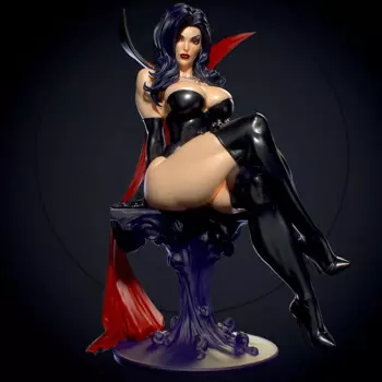 Миниатюрная фигурка Dark Queen 1:16, набор моделей из смолы, комплект неокрашенных пластиковых моделей A521