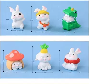 Миниатюрная фигурка кролика GRHO