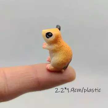 Миниатюрная фигурка животного из смолы/ПВХ