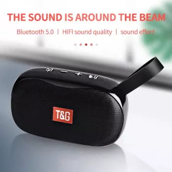 Миниатюрная портативная Bluetooth-Колонка LUSHUO 2020, беспроводной динамик, сабвуфер, 3D стерео, объемный уличный динамик с поддержкой FM, TF-карты