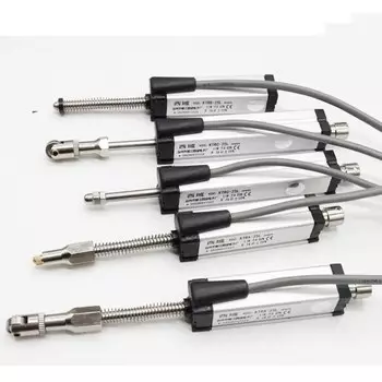 Миниатюрная самосброс линейки KTR, электронная линейка 0-10 мм, 0-20 мм, 0-25 мм, 4-20 мА, линейка перемещения линейного стержня