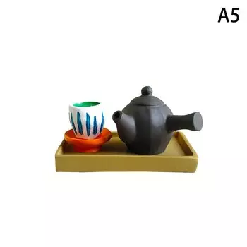 Миниатюрная статуэтка чайного кота SHNGki