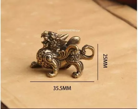 Миниатюрная статуэтка Король Лев из меди MOONBIFFY