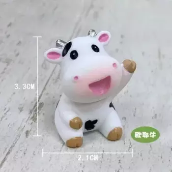 Миниатюрная статуэтка коровы MOONBIFFY