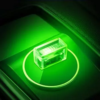 Миниатюрная светодиодная подсветка с USB, неосветильник светильник для салона автомобиля Citroen C5, Aircross, Camaro, Palisade, Skoda Octavia, A5, светодиодный