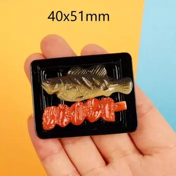 Миниатюрные 3D тарелки MINISO