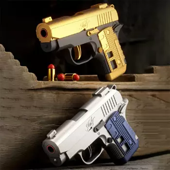 Миниатюрные бластеры M1911, игрушечный пистолет для взрослых, для мальчиков, пистолет для снятия стресса, пистолет для извлечения ракушек, подарок на день рождения, Прямая поставка, TikTok