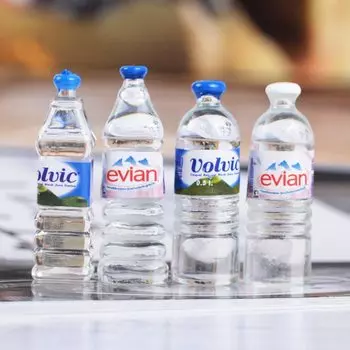 Миниатюрные бутылочки из смолы SIBAOLU, 5/10 шт