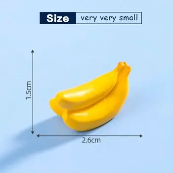 Миниатюрные фигурки фруктов Mengyier, набор из 10 штук