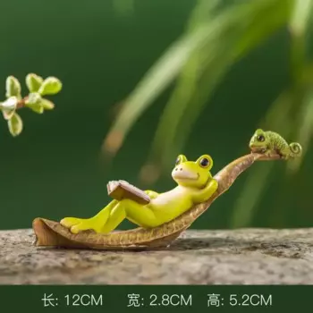 Миниатюрные фигурки лягушек MOONBIFFY