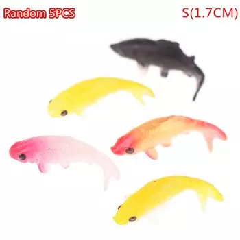 Миниатюрные фигурки рыб CANAMEK 5 шт.