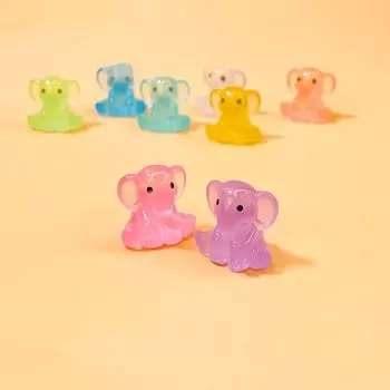 Миниатюрные фигурки слонов KINGONEDOM