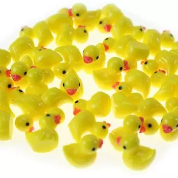 Миниатюрные фигурки уток lrdoelk 20 шт
