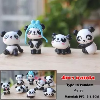 Миниатюрные фигурки животных INKANEAR из ПВХ