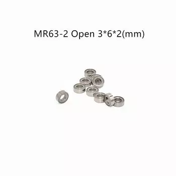 Миниатюрные хромированные стальные подшипники MR63/2ZZ Afortunado