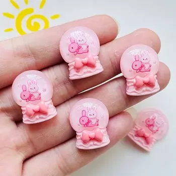 Миниатюрные хрустальные шарики кролики Mate Birds